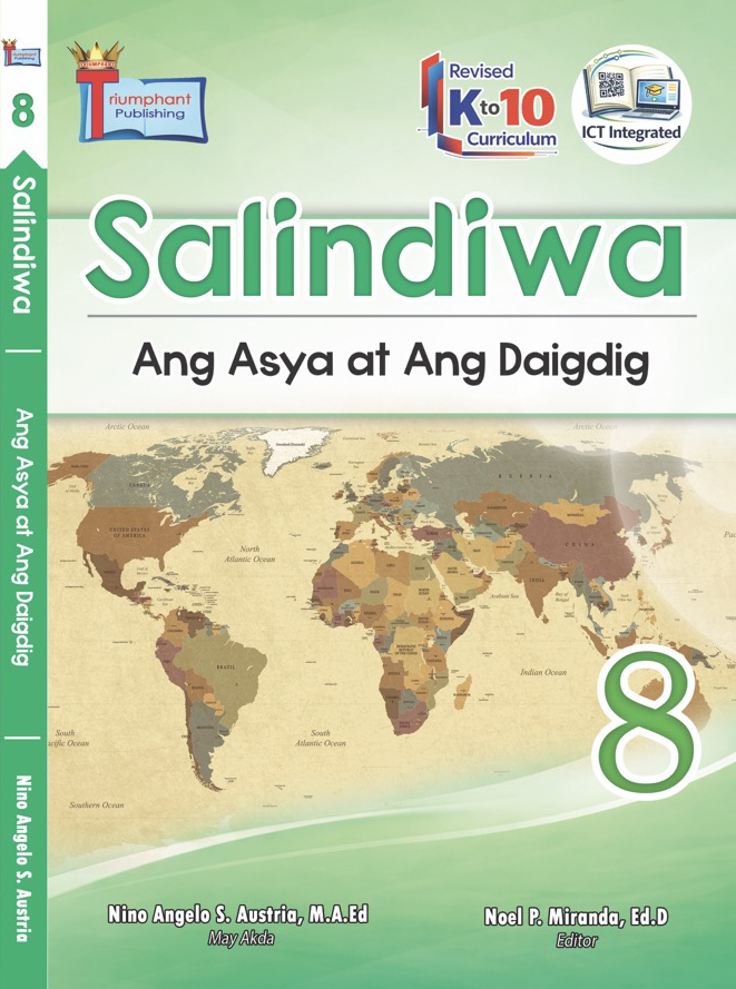 Salindiwa (Ang Asya at ang Daigdig) Grade 8 cover