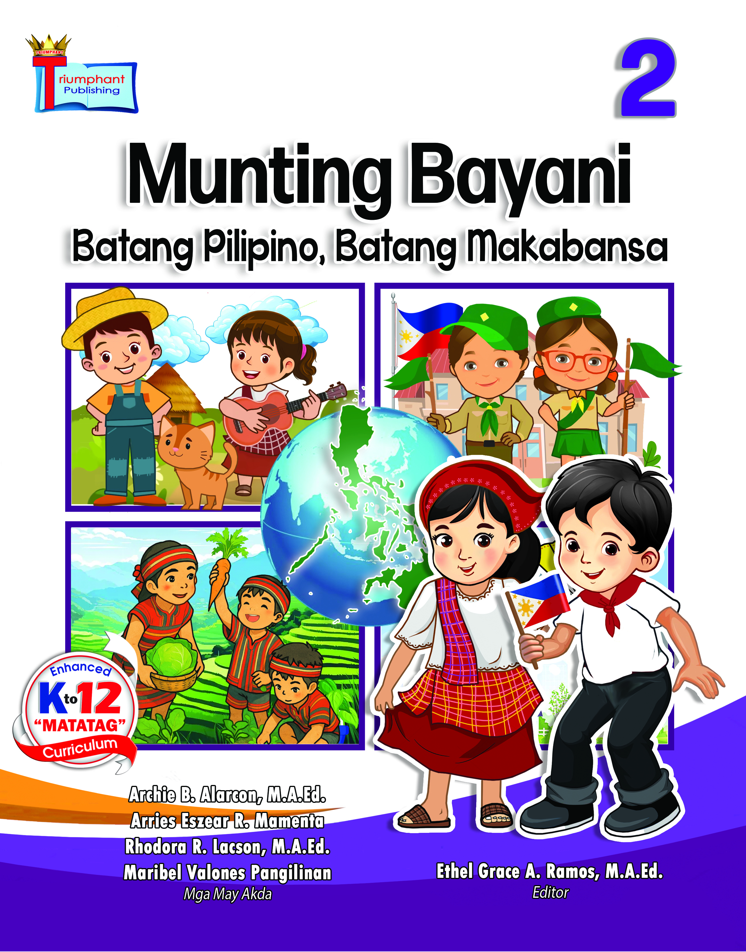 Munting Bayani - Batang Pilipino, Batang Makabansa Grade 2 cover