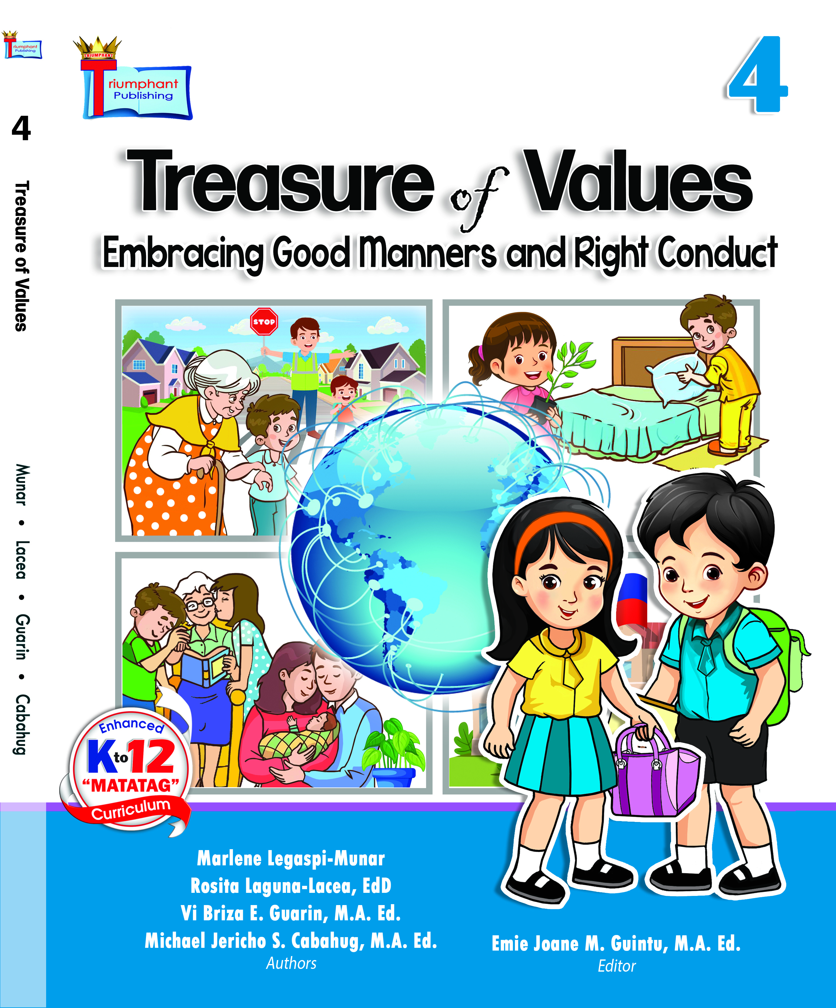 Treasure of Values - GMRC Grade 4 cover