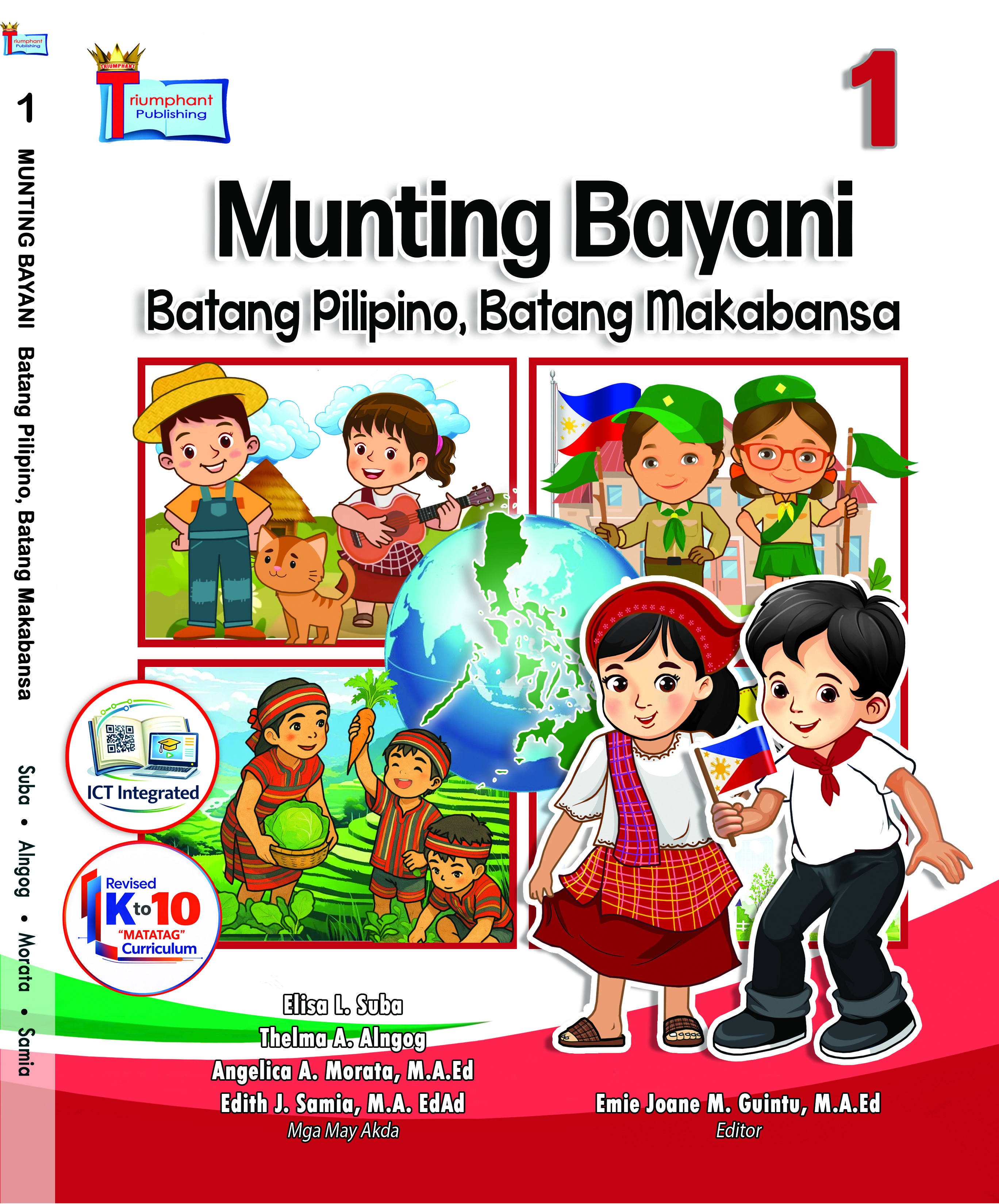 Munting Bayani - Batang Pilipino, Batang Makabansa Grade 1 cover