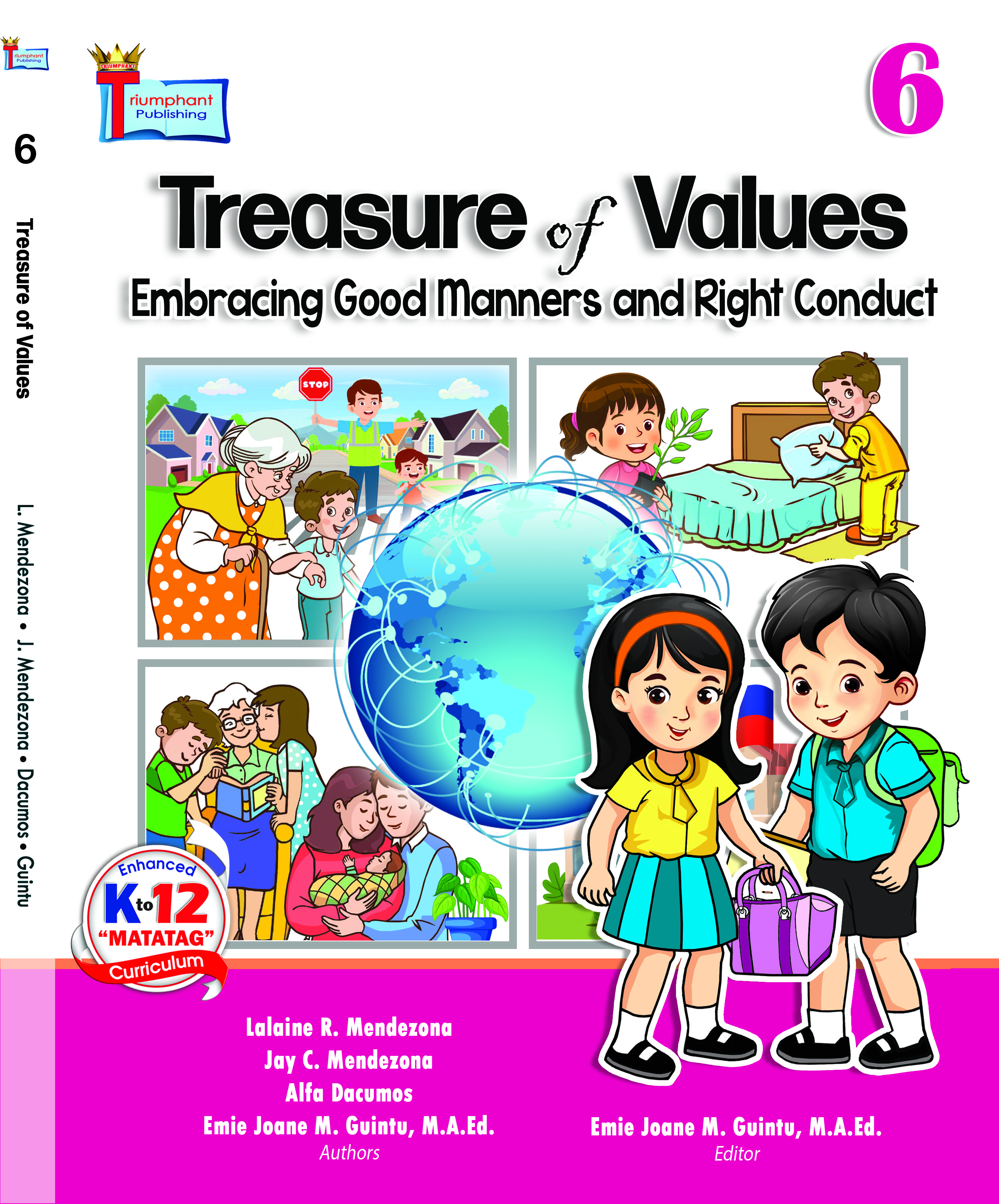 Treasure of Values - GMRC Grade 6 cover