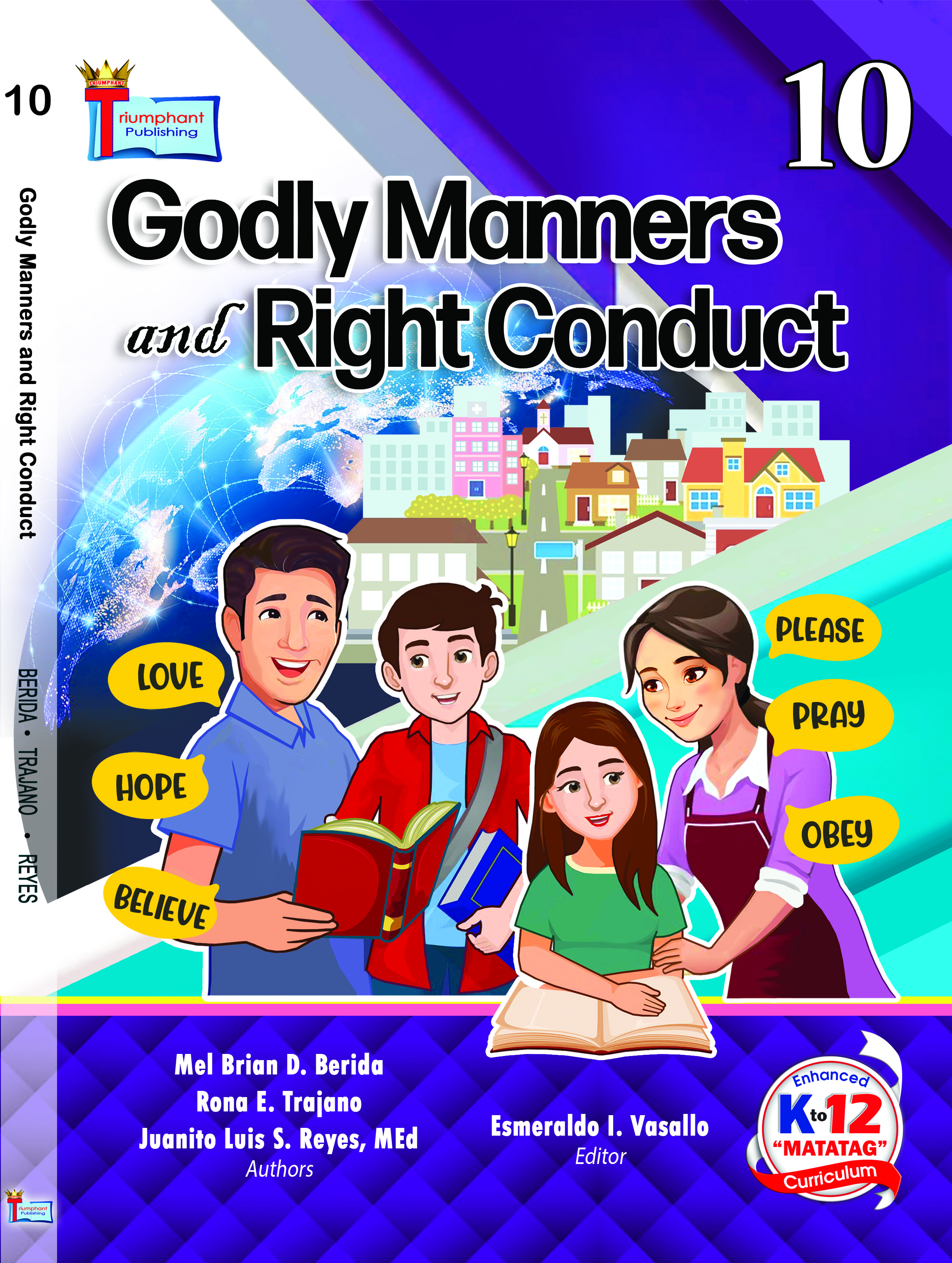 Godly Manners and Right Conduct Grade 10 cover